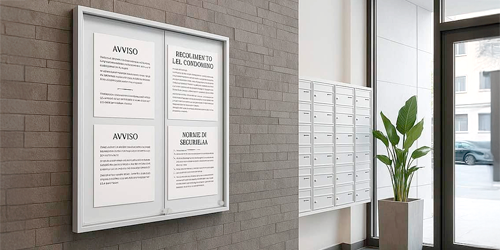 Bacheche, lavagne e leggii