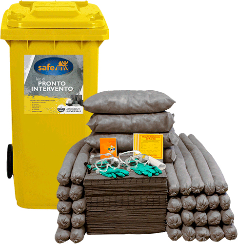 Kit Bidone Carrellato Universale