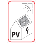 Cartello Luminoso Per Generatore Fotovoltaico – 18x12 Cm, Alluminio, Numero Emergenza - 2