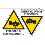 Adesivi Di Avviso E Segnalazione Esche Topicide, Trappole Per Topi. Rotolo Da 200 Pezzi - 2