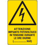 Cartello Sicurezza V Safety DP104AR-SY - Dimensioni 200x150 Mm, In