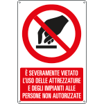Vsafety Cartello Divieto 'Non Correre' 450x150 Mm - Plastica Rigida Rossa/Nera - Conforme EN ISO 7010 - 2