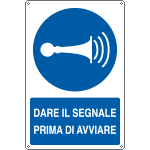 GLOBAL CARTELLO SEGNALETICO - Carrellista Segnalare Prima Di Entrare E O Uscire Adesivo Extra Resistente Pannello In Forex Pannello In Alluminio - Foto 6