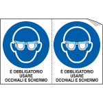 Cartello Segnaletico Obbligo Protezione Orecchie | Segnale Antirumore Per Sicurezza Sul Lavoro, Multicolore - 4