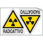 Etichette Adesive Radioattive Camlab RTP/120 - Gialle, Confezione Da 500, Per Tubi, Avvertimento Pericolo - Foto 4